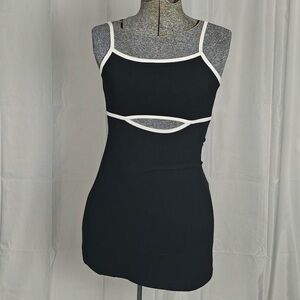 Wild Fable Black and White Dress